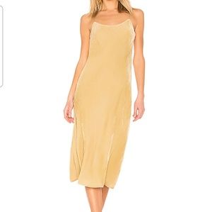 VINCE dil velvet cami dress